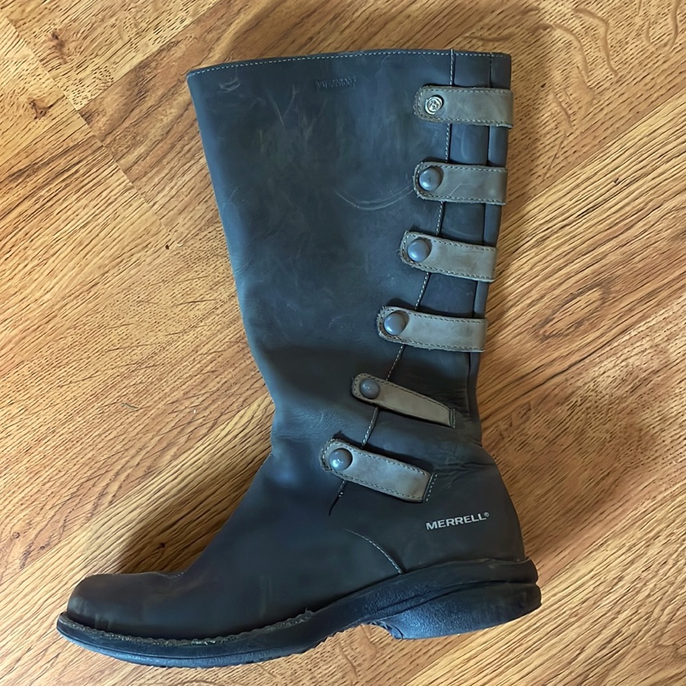 Merrell Boots, gray, size 7